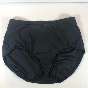 NWOT Black Bikini Bottom Swim 20W PLUS SIZE